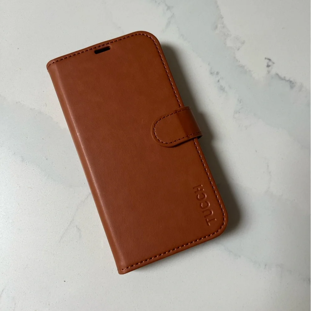 iPhone 15 Faux Leather Phone Card Case Brand New